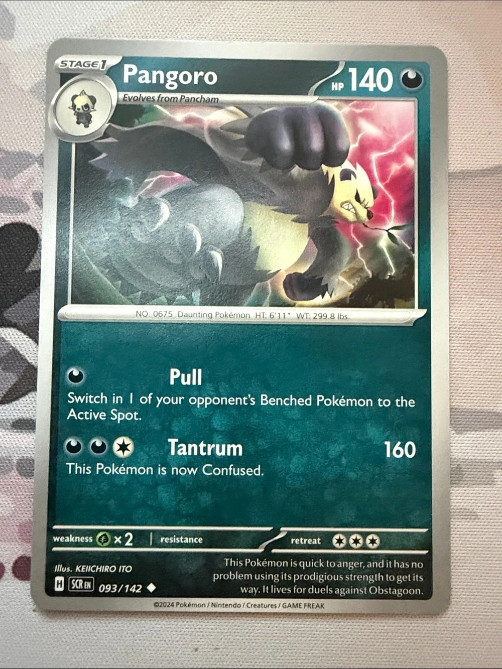 Pancham & Pangoro Evolution Lot | 6 Pokémon Cards | ✨5/$25✨
